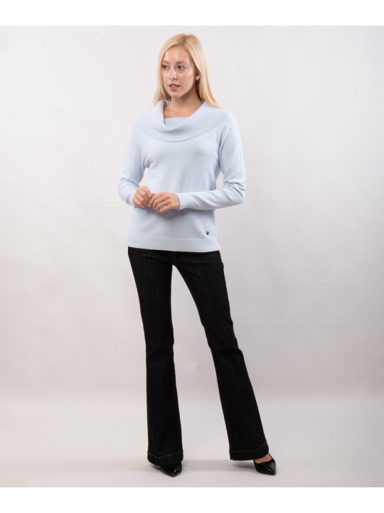 Maglione collo largo