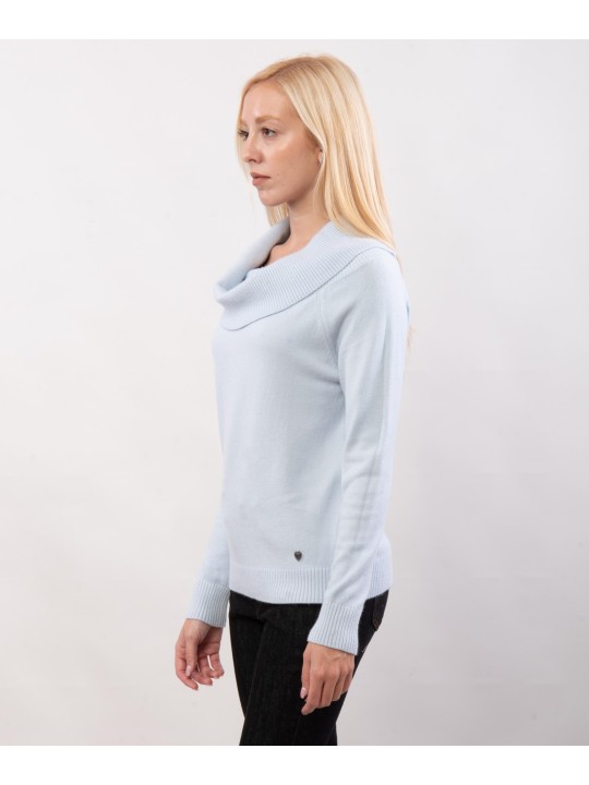 Maglione collo largo