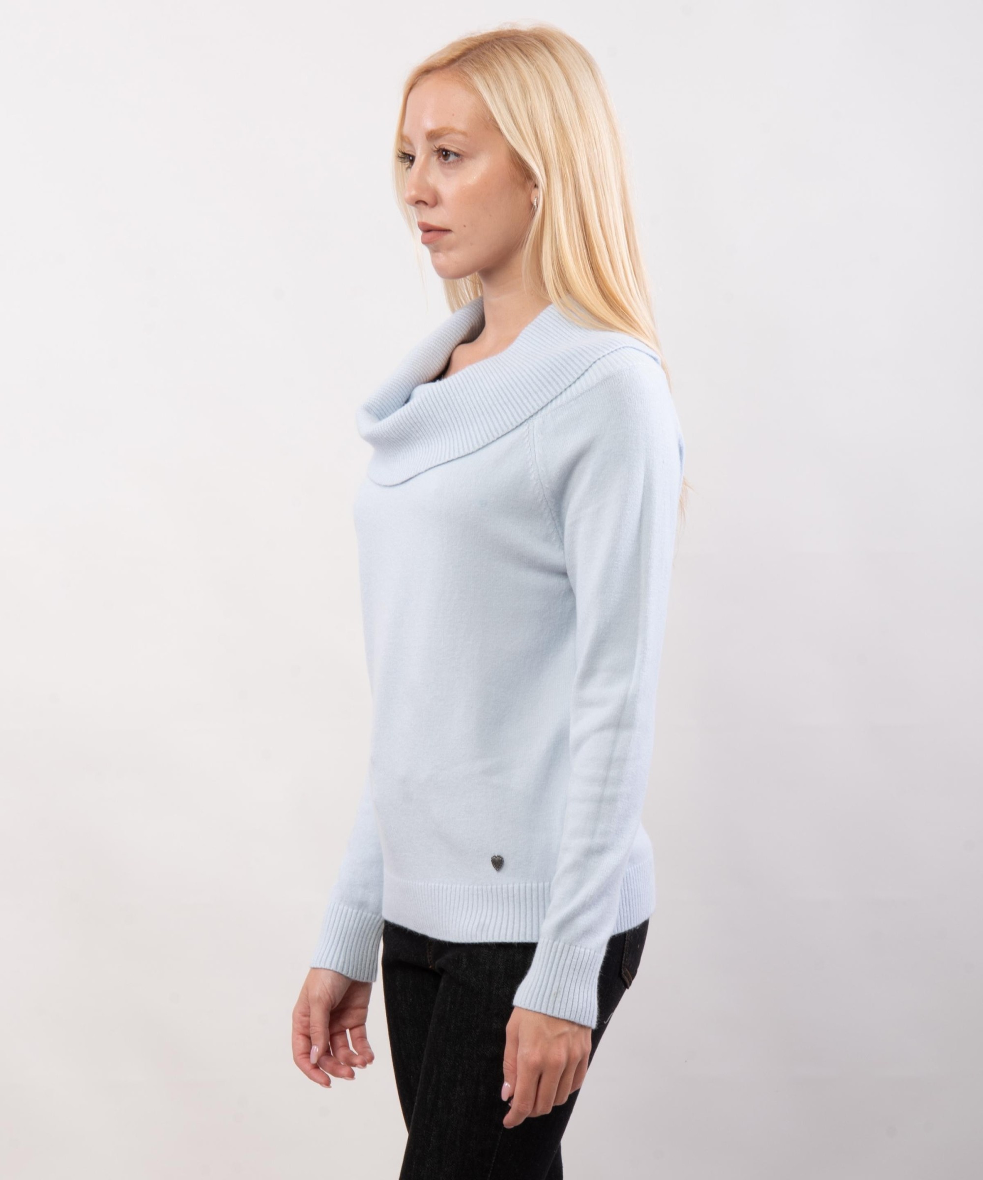Maglione collo largo