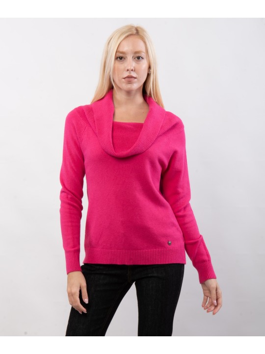 Maglione collo largo