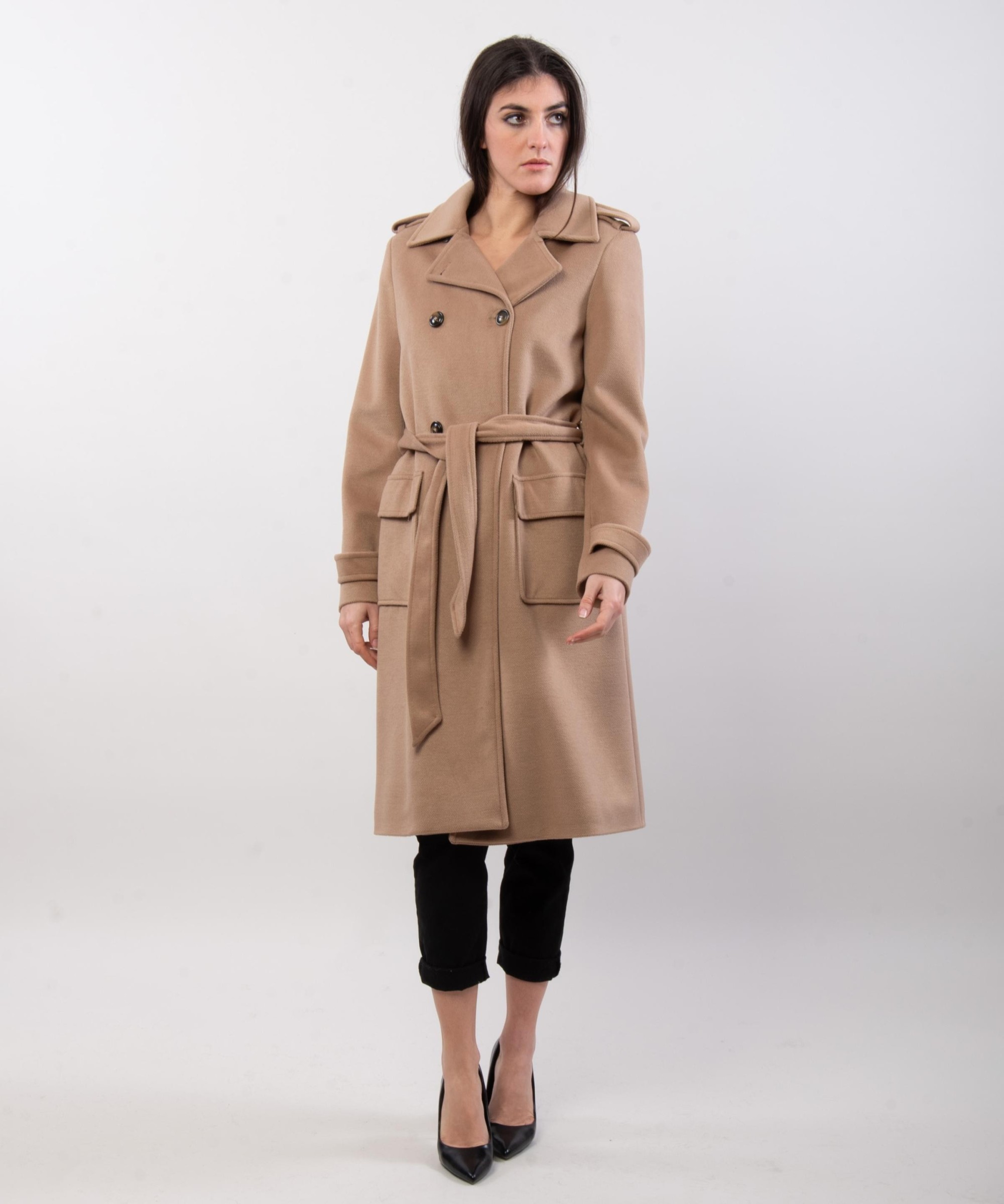 Trench con cintura