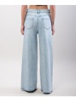 Jeans dritto con brillanti