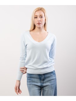 maglieria con scollo a v