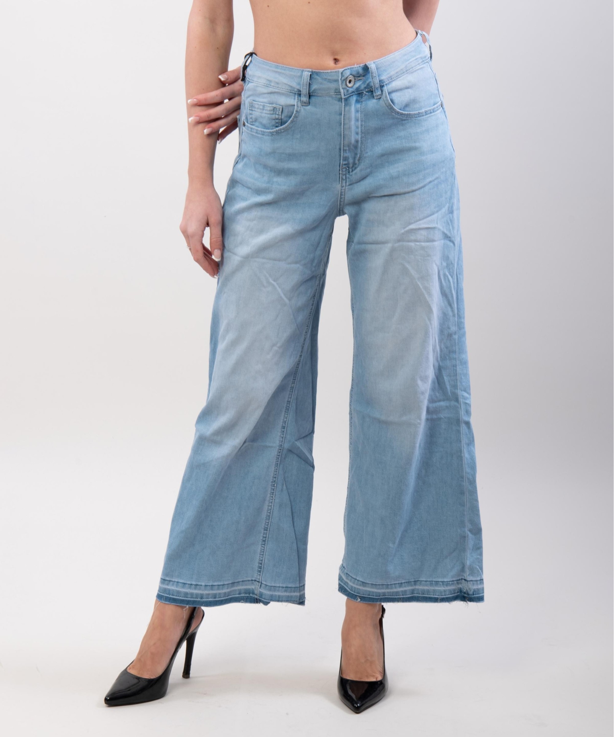 jeans a zampa lungo