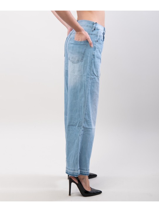 jeans a zampa lungo
