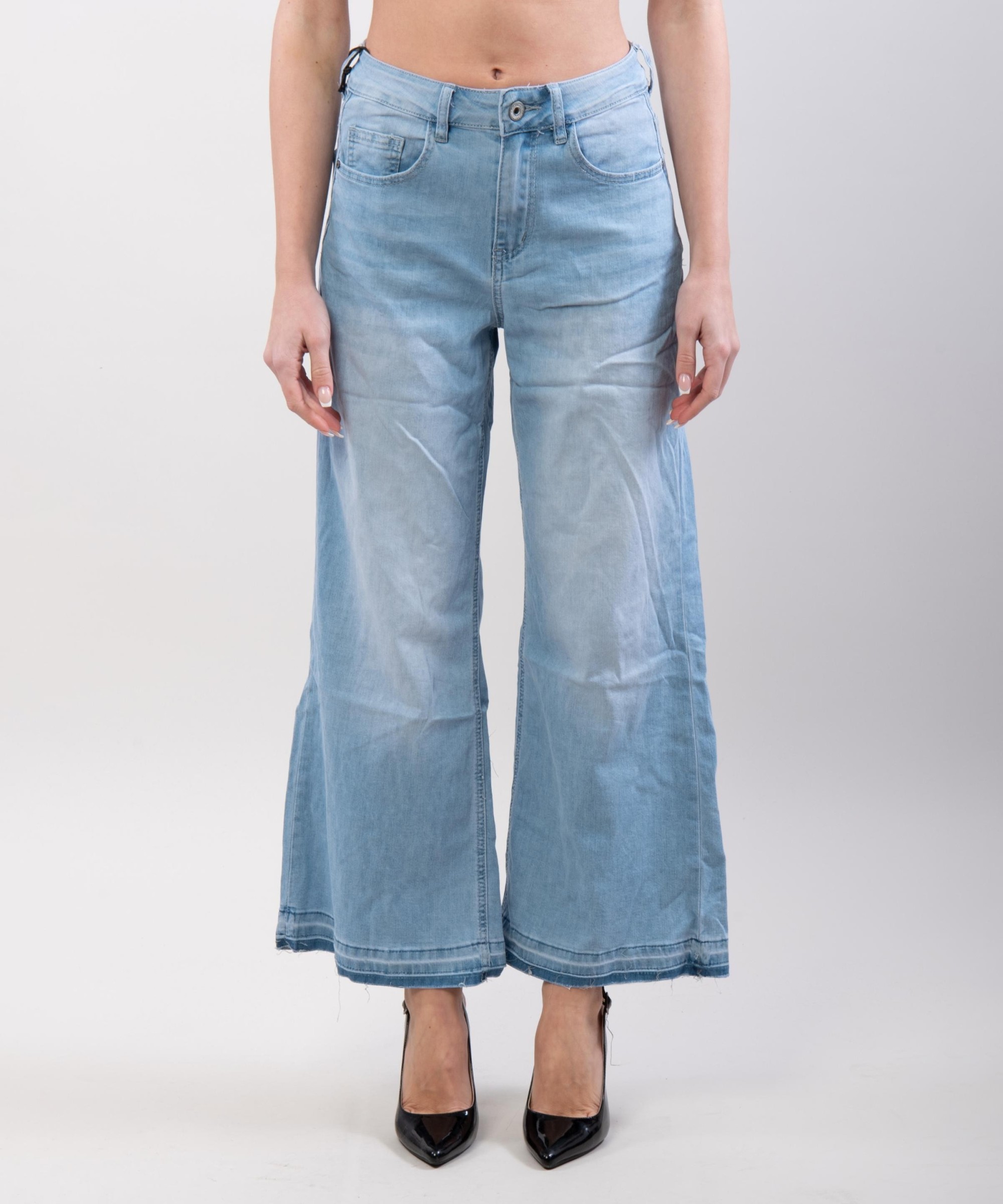 jeans a zampa lungo