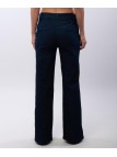 pantalone palazzo in tessuto jeans