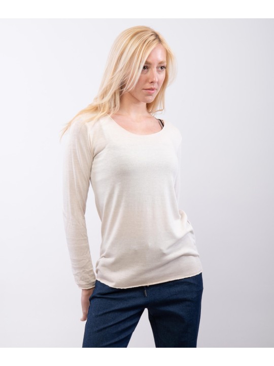 maglia viscosa scollo tondo
