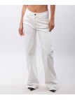 pantaloni cotone con paillettes