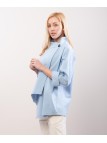 Trench in Maglia Asimmetrica