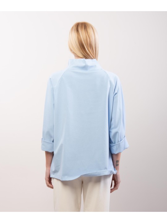 Trench in Maglia Asimmetrica
