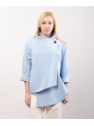 Trench in Maglia Asimmetrica