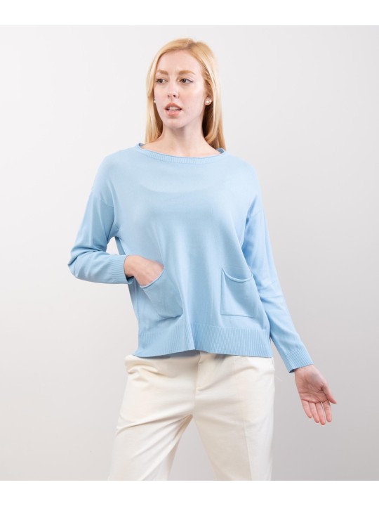 Maglia con Tasche Frontali