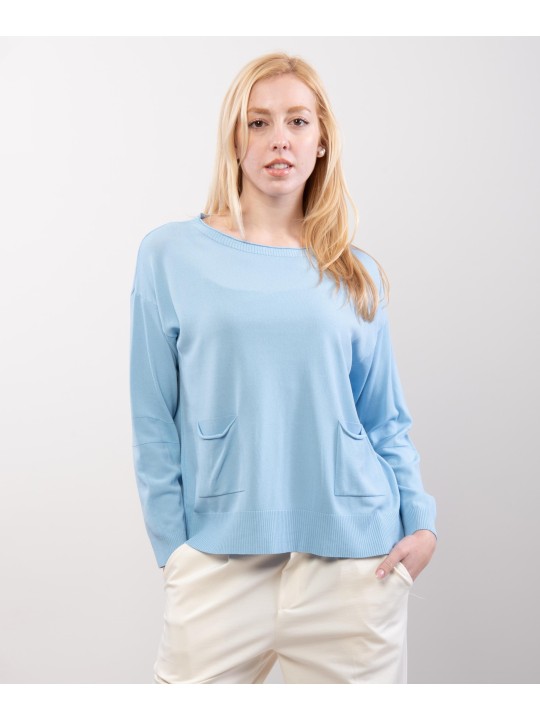 Maglia con Tasche Frontali