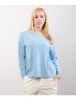 Maglia con Tasche Frontali