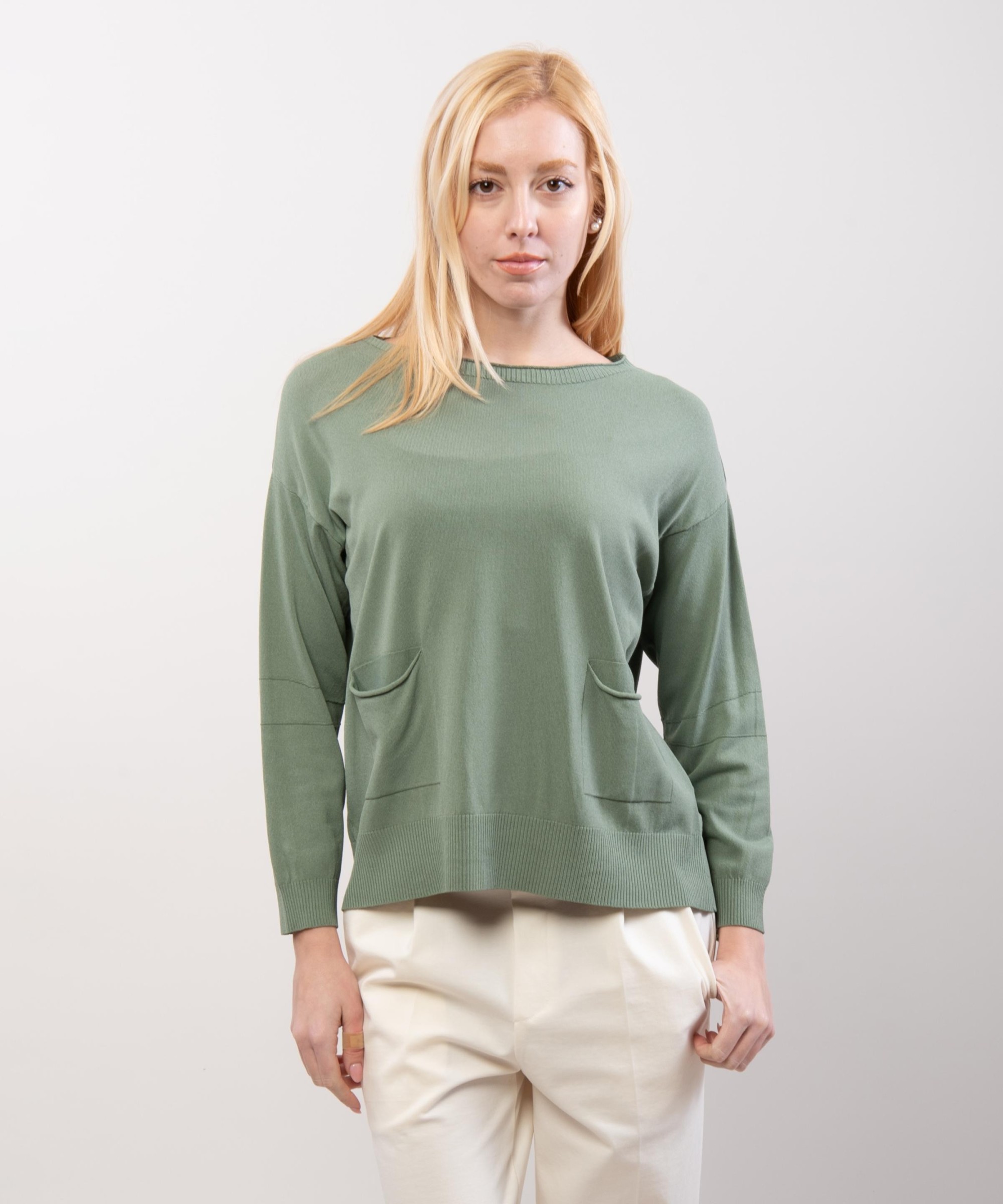 Maglia con Tasche Frontali