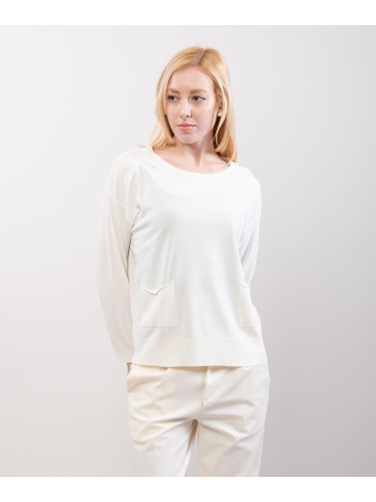 Maglia con Tasche Frontali