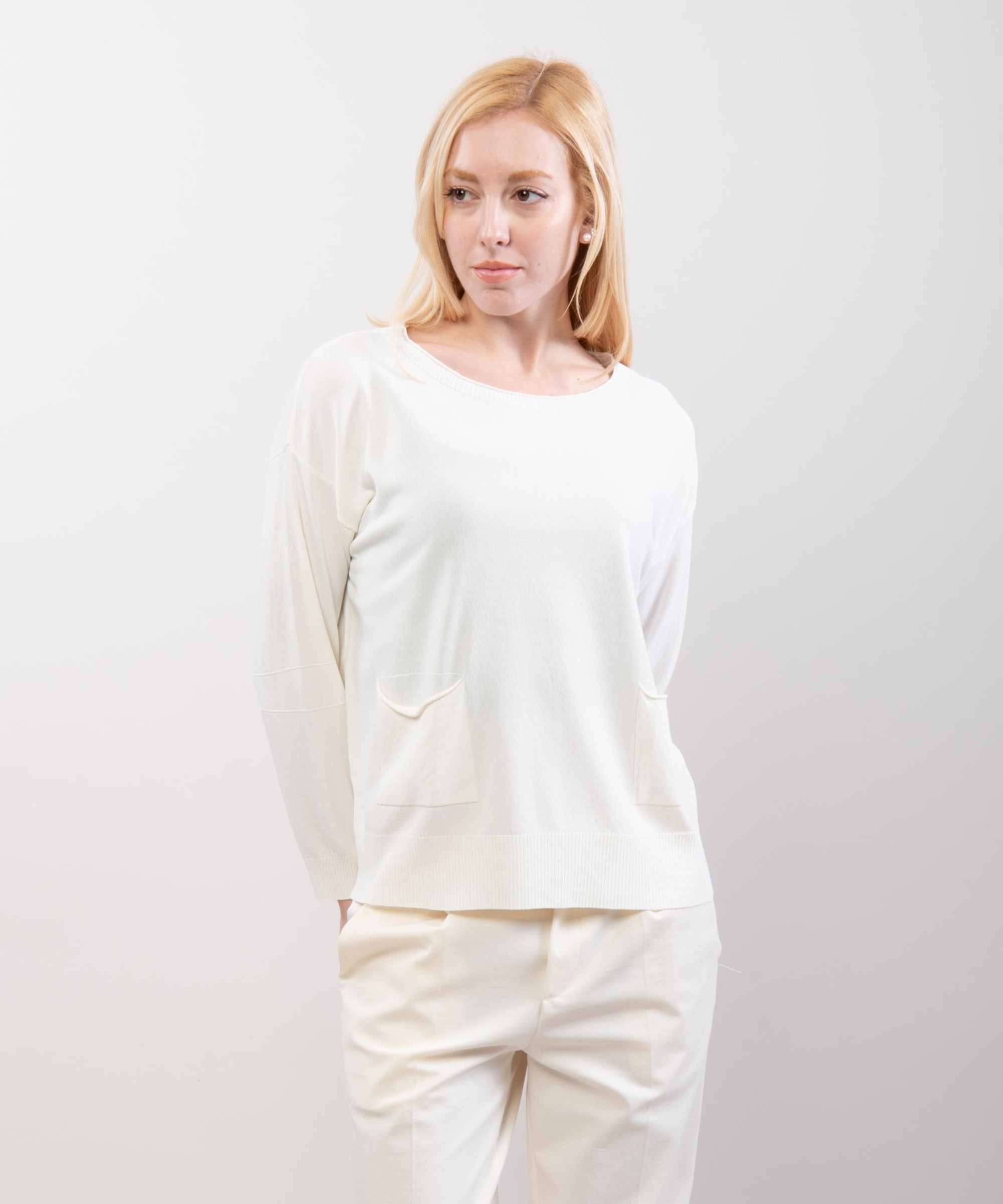 Maglia con Tasche Frontali