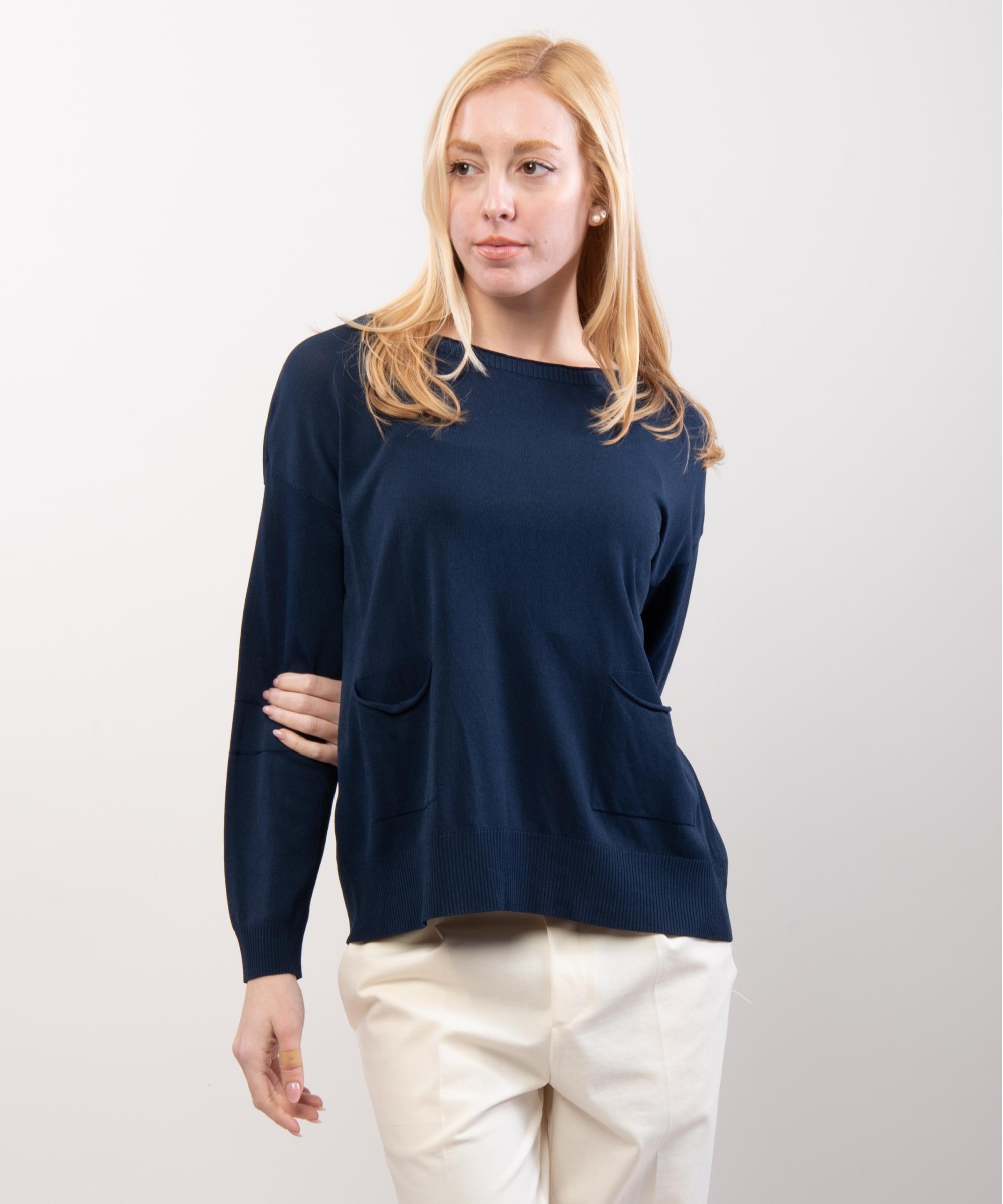 Maglia con Tasche Frontali