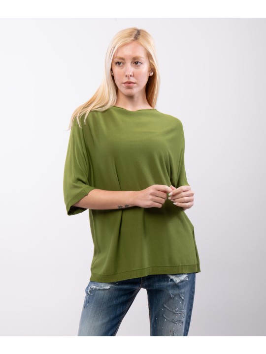 Maglia con manica a kimono