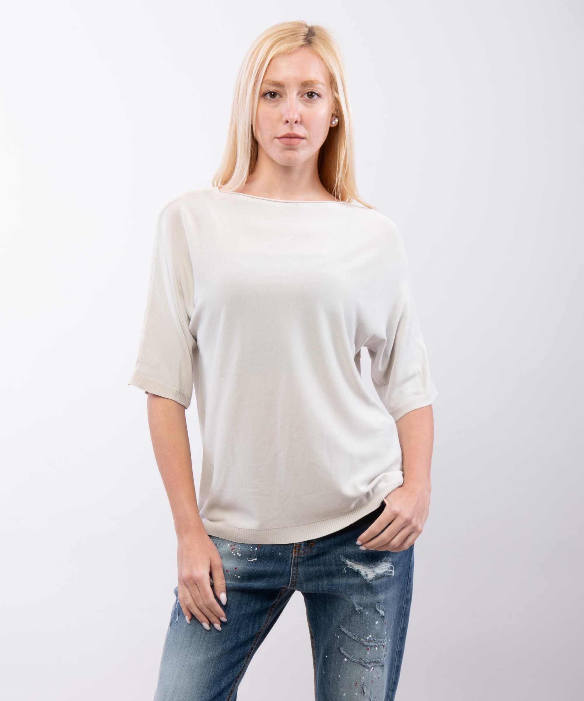 Maglia con manica a kimono