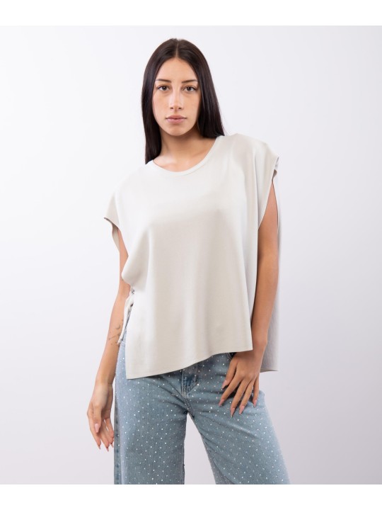 Maglia con nastri laterali