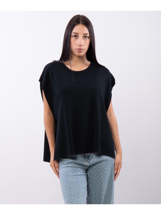 Maglia con nastri laterali