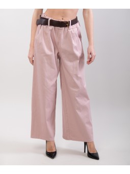 pantaloni palazzo cotone