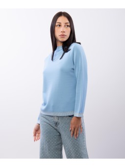 Maglia Orlo a Costine