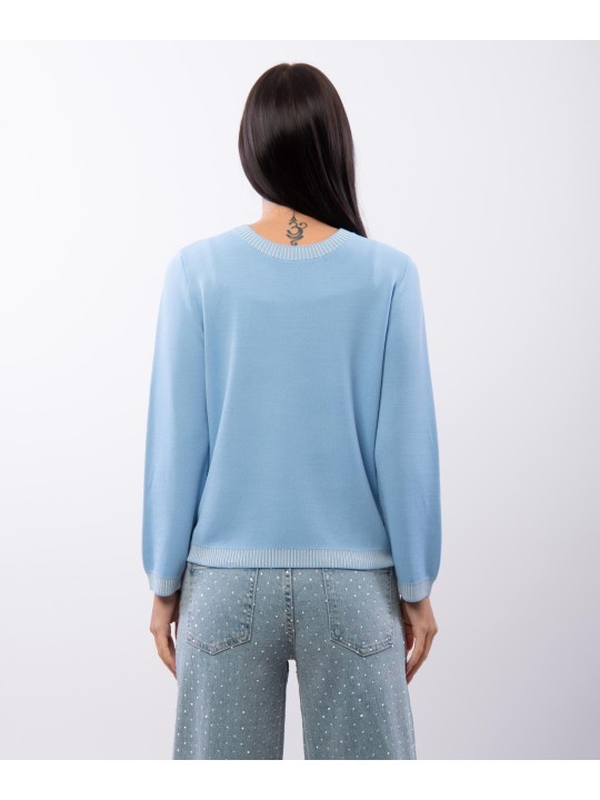 Maglia Orlo a Costine