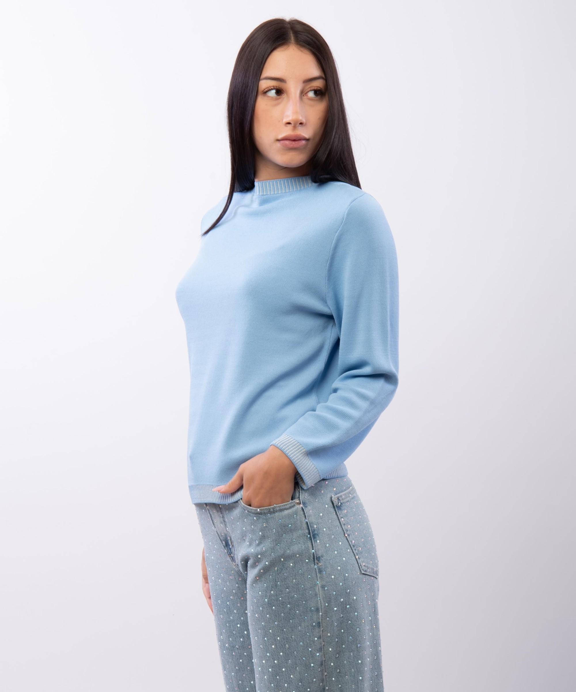 Maglia Orlo a Costine