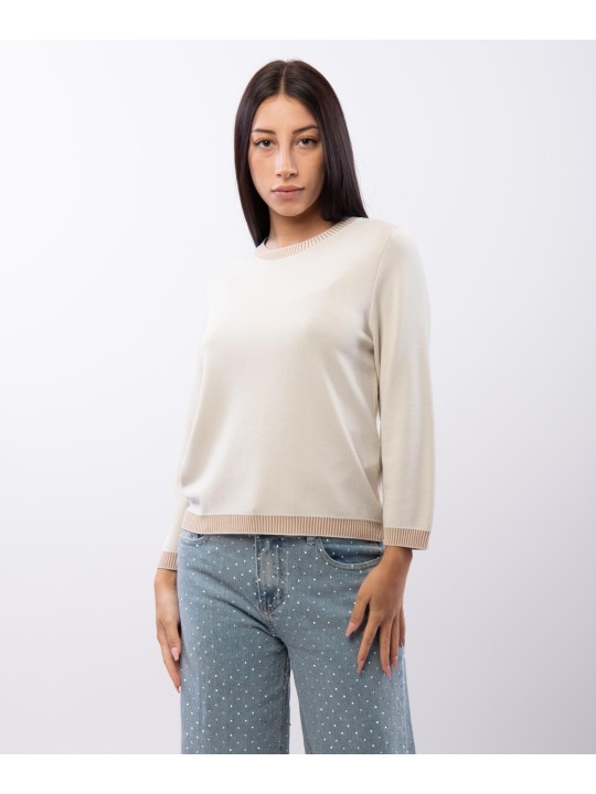 Maglia Orlo a Costine