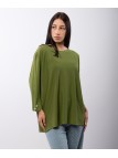 Maglia con perline sulle maniche