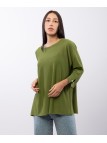 Maglia con perline sulle maniche