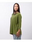 Maglia con perline sulle maniche