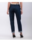 Pantaloni Dritti con Ruches su tasche