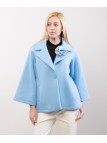 Giacca Raglan Effetto Scuba con Spilla