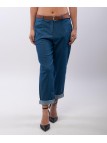 Jeans Baggy con Cintura