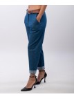 Jeans Baggy con Cintura