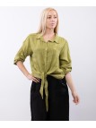 Camicia Lino Classica con Nodo Camicia Lino Classica con Nodo