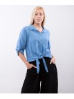 Camicia Lino Classica con Nodo Camicia Lino Classica con Nodo