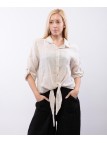 Camicia Lino Classica con Nodo Camicia Lino Classica con Nodo