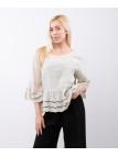 maglia con pizzo