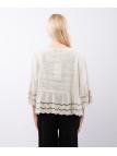 maglia con pizzo