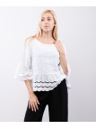 maglia con pizzo