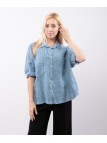 camicia con tasche davanti
