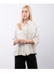 camicia con tasche davanti