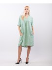 abito camicia in lino