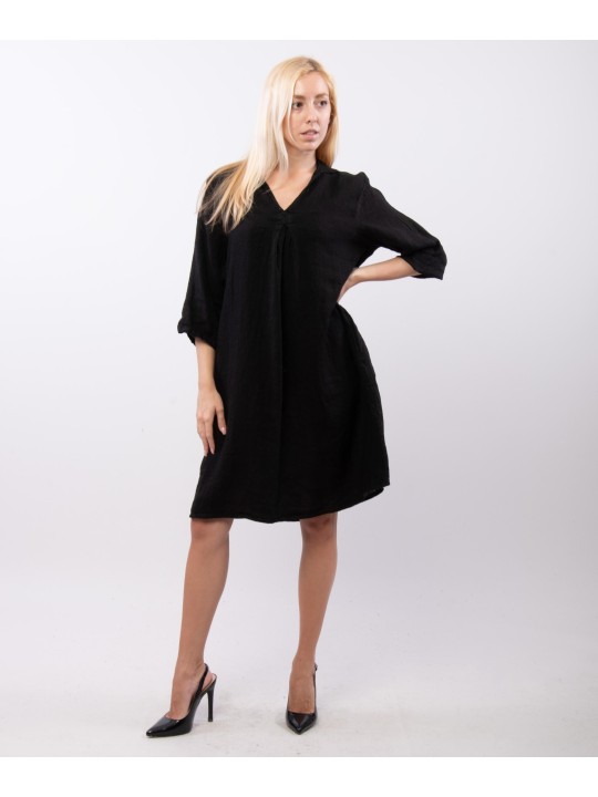 abito camicia in lino