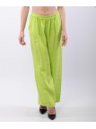 Pantaloni a Palazzo di Lino con Elastico